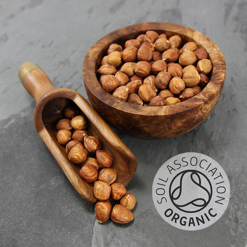 Organic Shelled Natural Hazelnuts
