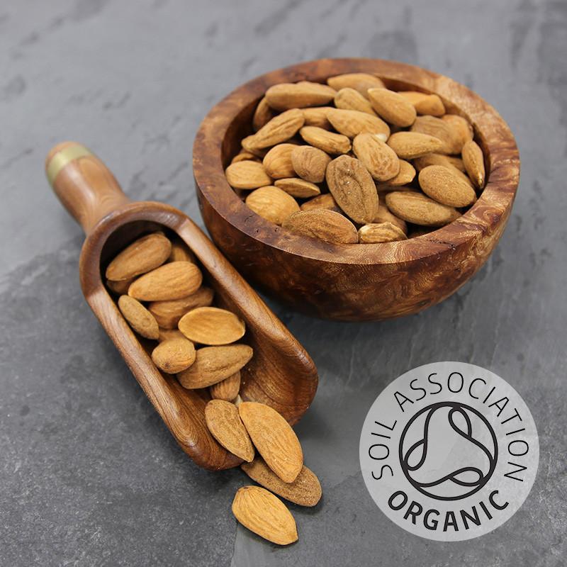 Organic Natural Shelled Almonds